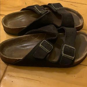 Black Birkenstock sandals